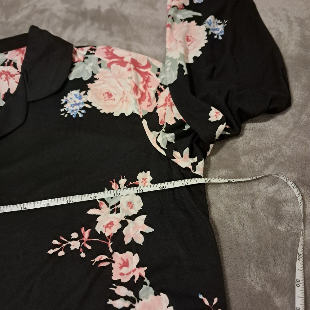 Flora Nikrooz Womens Set Super Soft Satin Trim Pj's Sleep Loungwear Sz. L - Picture 11 of 11